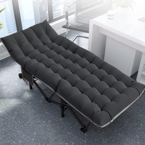 LILYPELLE-Oversized-XXL-Folding-Camping-Cot-78-L-x-32-W-x-18-H-Heavy-Duty-Sleeping-Cots-with-Carry-Bag-Double-Layer-Oxford-Portable-Travel-Camp-Cots-for-Home-Office-Nap-and-Outdoor-Beach