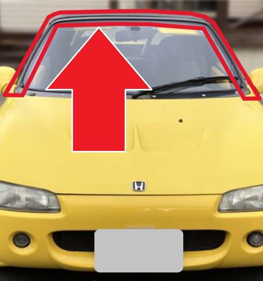 Amazon.co.jp: ! ビート PP1 フロントルーフピラー ウェザーストリップ  