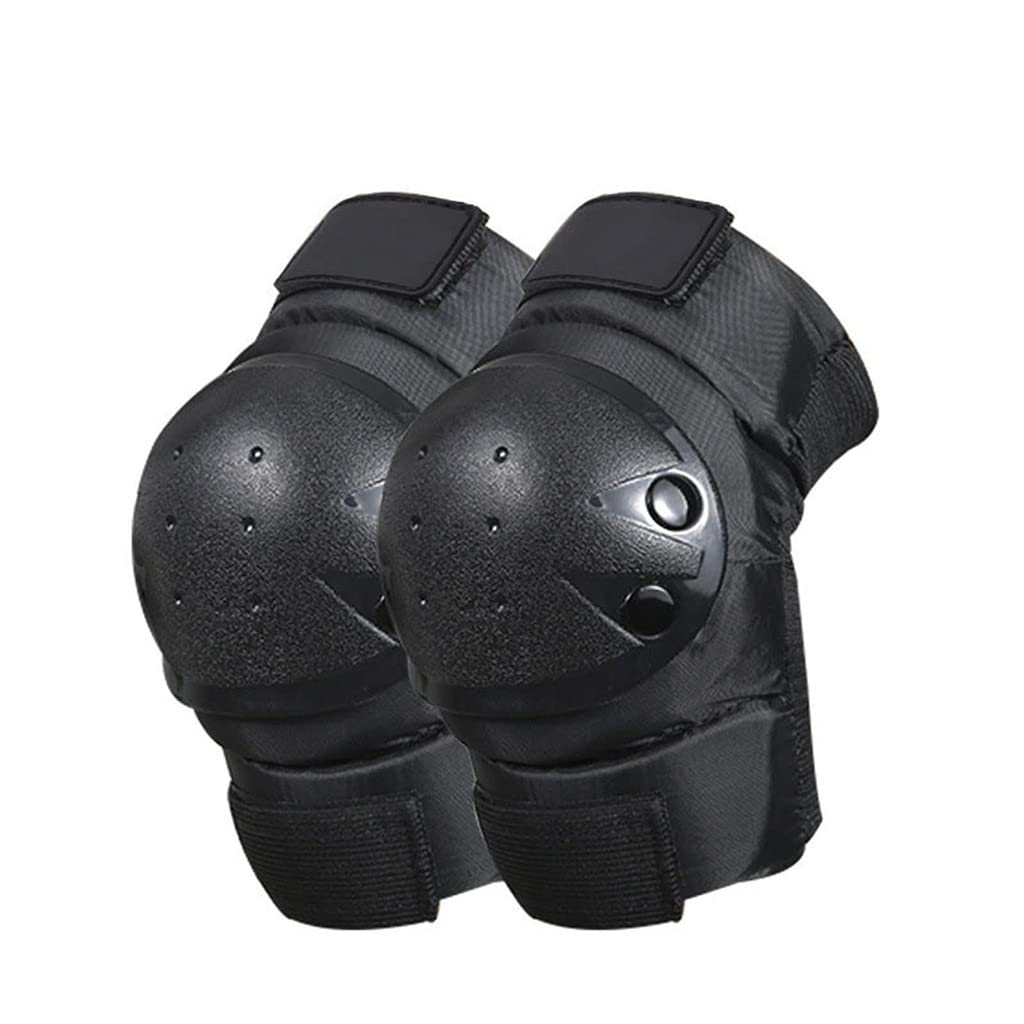 2 Pezzi Ginocchini Motociclisti, Ginocchiere Protezione Motocross, Ginocchiera Moto Professionale Adatti per Moto da Cross, Skateboard, Pattinaggio