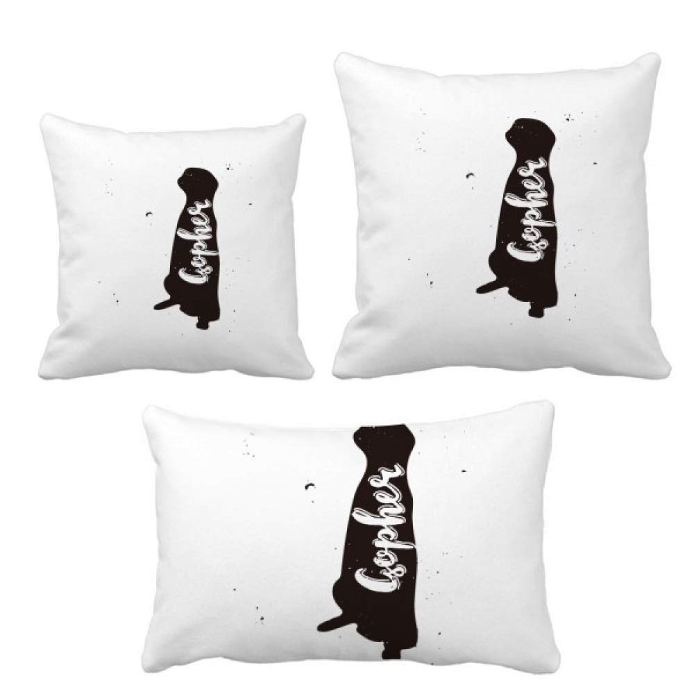 Housse de coussin girafe noir et blanc pour raviver un canapé terne