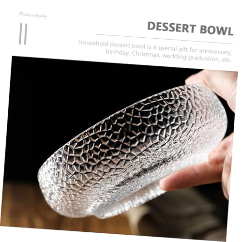 Bol à dessert multi-usage en verre pour sublimer vos repas de famille - 8