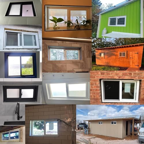 Ventanas pequeñas de sótano para eliminar la humedad en zonas bajas 6