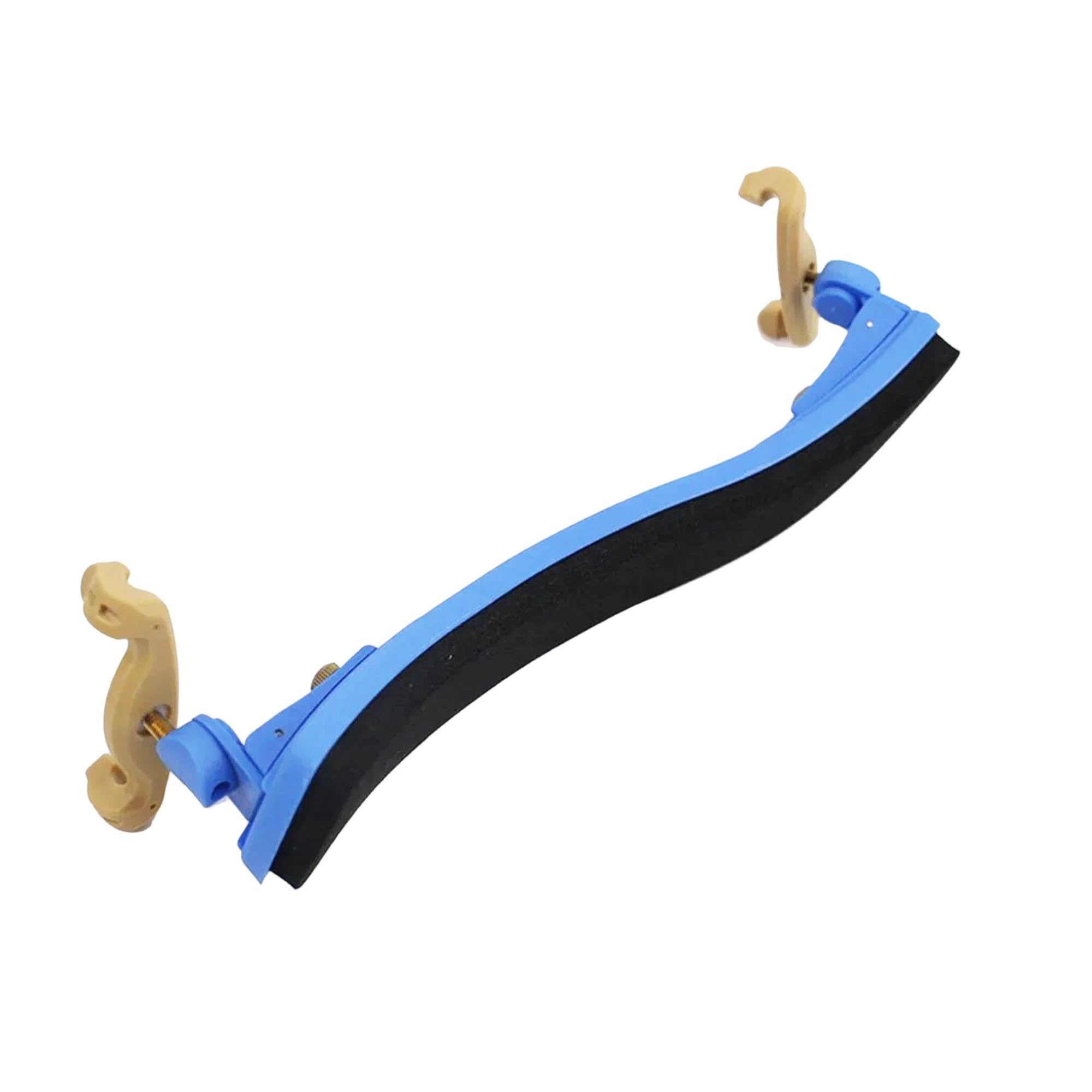 Spallaccio Per Violino Poggiaspalla per violino completamente regolabile in fibra di vetro | Allevia la pressione sulle spalle e migliora il comfort di gioco(Blue)