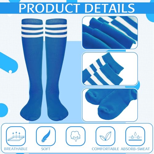 Image of Panitay 2 /12 /16 /24 Pairs Softball Soccer Socks Glitter Eye Black Stickers Team Spirit Accessories for Youth Women Sport Wear