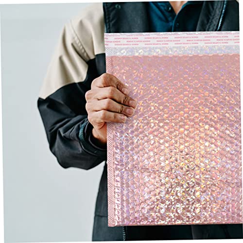 Tofficu 25 peças Saco bolha de filme de alumínio envelope acolchoado envelopes coloridos envelopes a