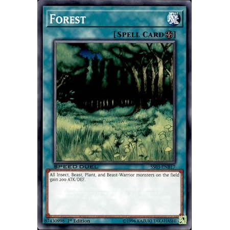 Ss03 Enb17 1st Ed Forest Common Card Speed Duel Ultimate Predators Yu Gi Oh Single Card Amazon Co Uk Toys Games
