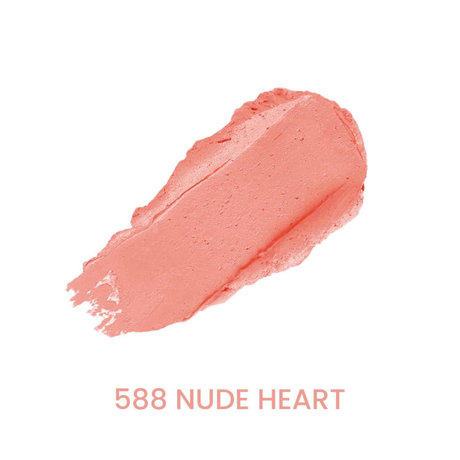 Beauty Forever Semi Matte Lipstick with Vitamin E, Plumping and Long Lasting, 3.6gms (588 Nude Heart) - Image 3