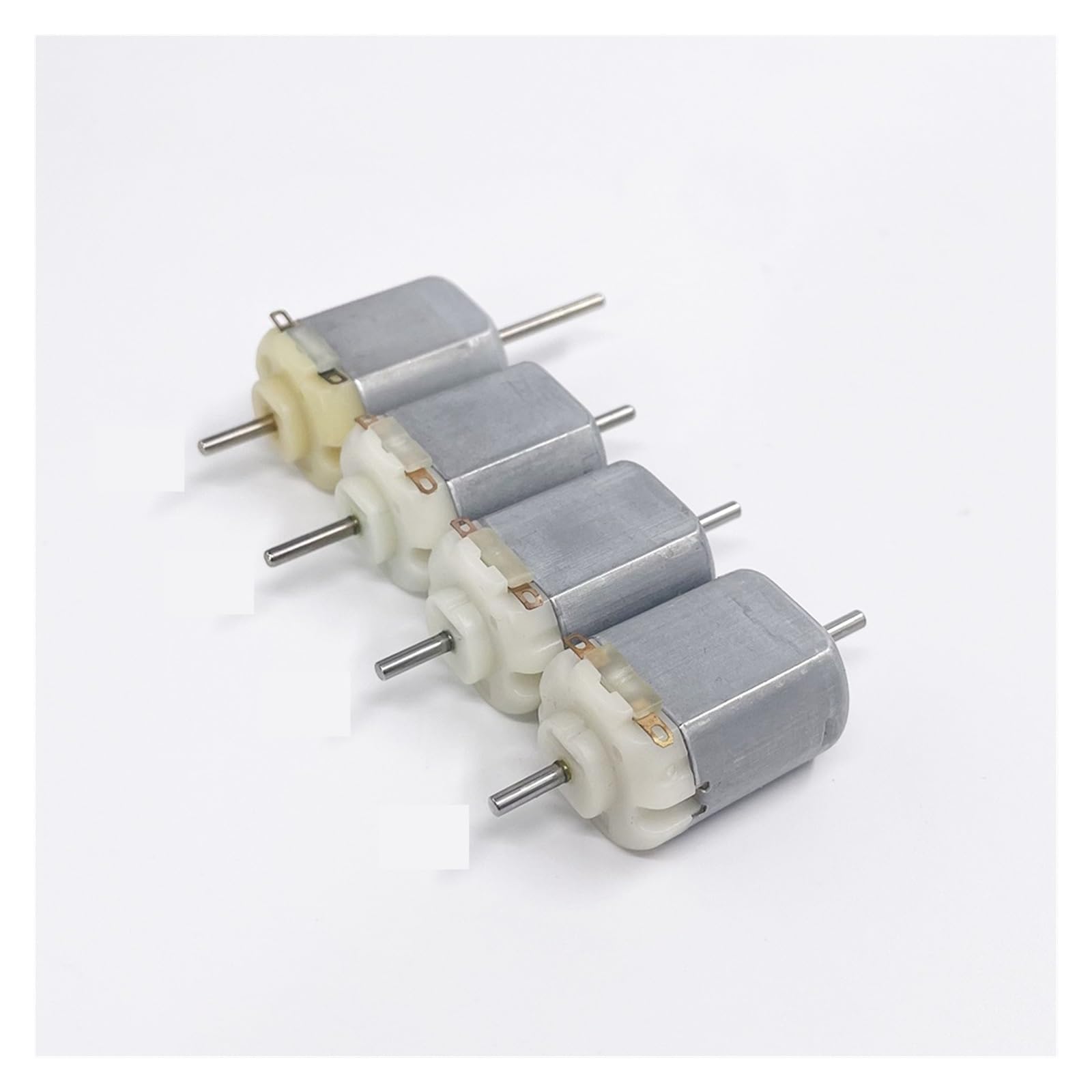 AUOQKQUT FC-130SA 130 Dual Shaft electronic starter DC 3V 3.7V 5V 6V 9V 12V High Speed 20mm electronic starter For Hobby Toy D