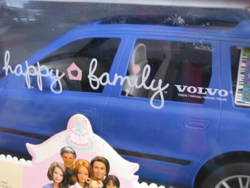 Barbie Happy Family VOLVO Vehicle VAN - Volvo V70 SUV w Hatch Back (Opens/Closes), Car Seats & SOUND!
