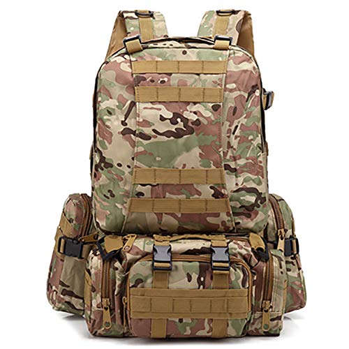 MatSailer: Mochila táctica militar para exteriores  paquete de asalto de 3 días  Molle