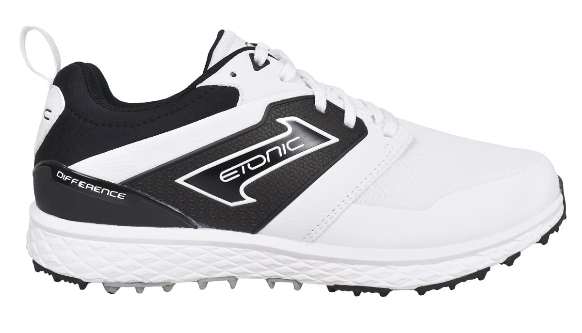 Etonic Golf Difference 2.0 Spikeless Shoes White/Black Size 9.5 Medium