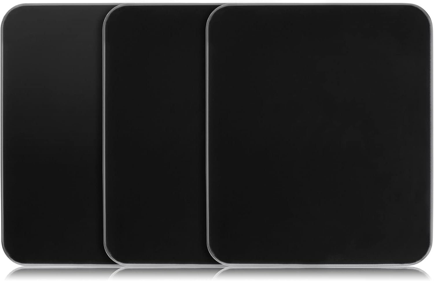 kwmobile Square Sticky Gel Pads (Set of 3) Car Dashboard