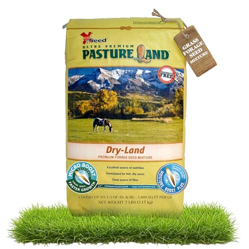 X-Seed Pasture Land Dry-Land Forage Seed Mixture with Micro-Boost –