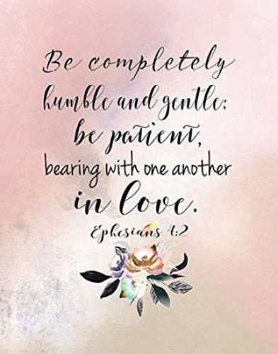 The Poster Corp Tara Moss – Ephesians 4-2 Fine Art Print (27.94 x 35.56 cm)