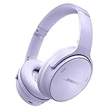 Bose QuietComfort Headphones, Auriculares inalámbricos con cancelación de ruido, Auriculares de diadema con Bluetooth, micrófono y cable con hasta 24 horas de autonomía, Lila Claro - Edición Limitada Chilled Lilac