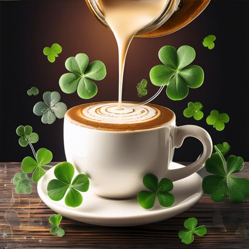 Image of Fresh Roasted Coffee, Decaf Irish Cream Flavored Drip Ground Coffee, Medium Roast, Kosher, 5 lb (80 oz)