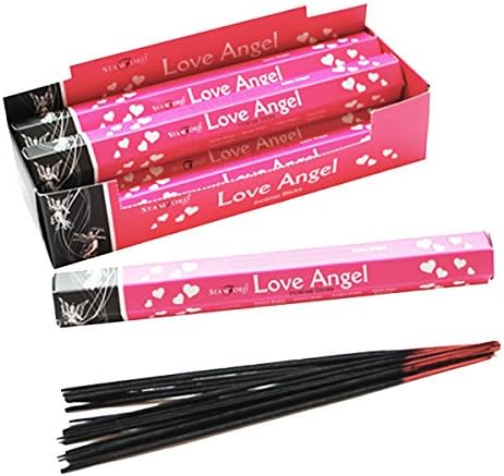 Stamford Pink Range Incense Sticks Box of 6 Packs (90 Sticks) - Love Angel