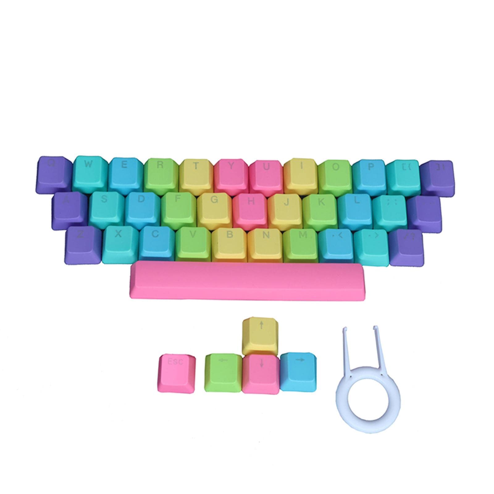PBT 39 Keycaps DIY Custom Gaming Mechanical Keyboard Universal Key Caps-image-29
