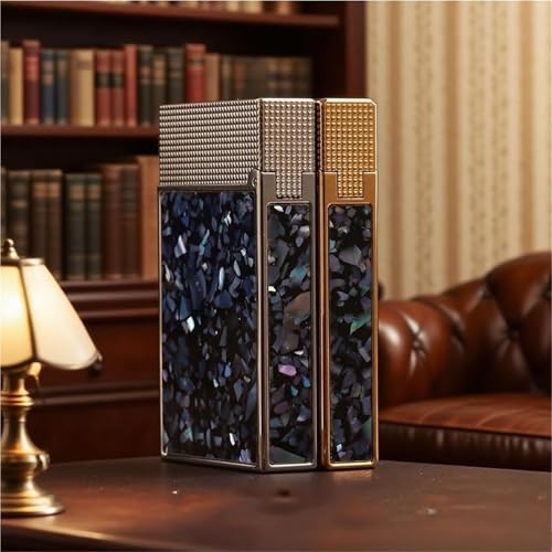 Encendedor clásico metálico recargable de butano miniatura 4