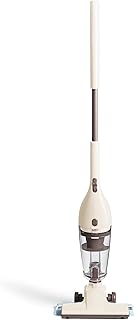 TWINBIRD(ツインバード) 掃除機 コード式 スティック フキトリッシュα ハンディクリーナー ワイパー サイクロン式 自立可能 ラクステ パワフル吸引 布団掃除 アイボリー TC-5165VO