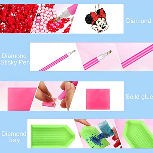 5 pezzi fai da te Topolino e Minnie diamante