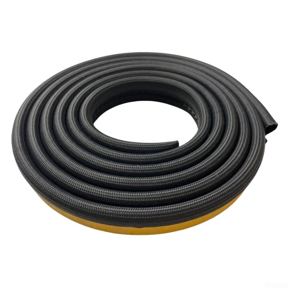 SPORTARC Corda autoadesiva per stufa, resistente al calore, con guarnizione piatta per stufa, per stufe, stufe, caminetto, porta del forno (3 metri)