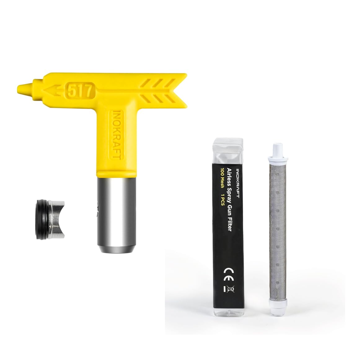 Großhandel 243283 Universal Paint Latex Düsen Set Airless Sprayer Kitt Spritzpis Großhandel 243283 Universal Paint Latex Düsen Set Airless Sprayer Kitt Spritzpis