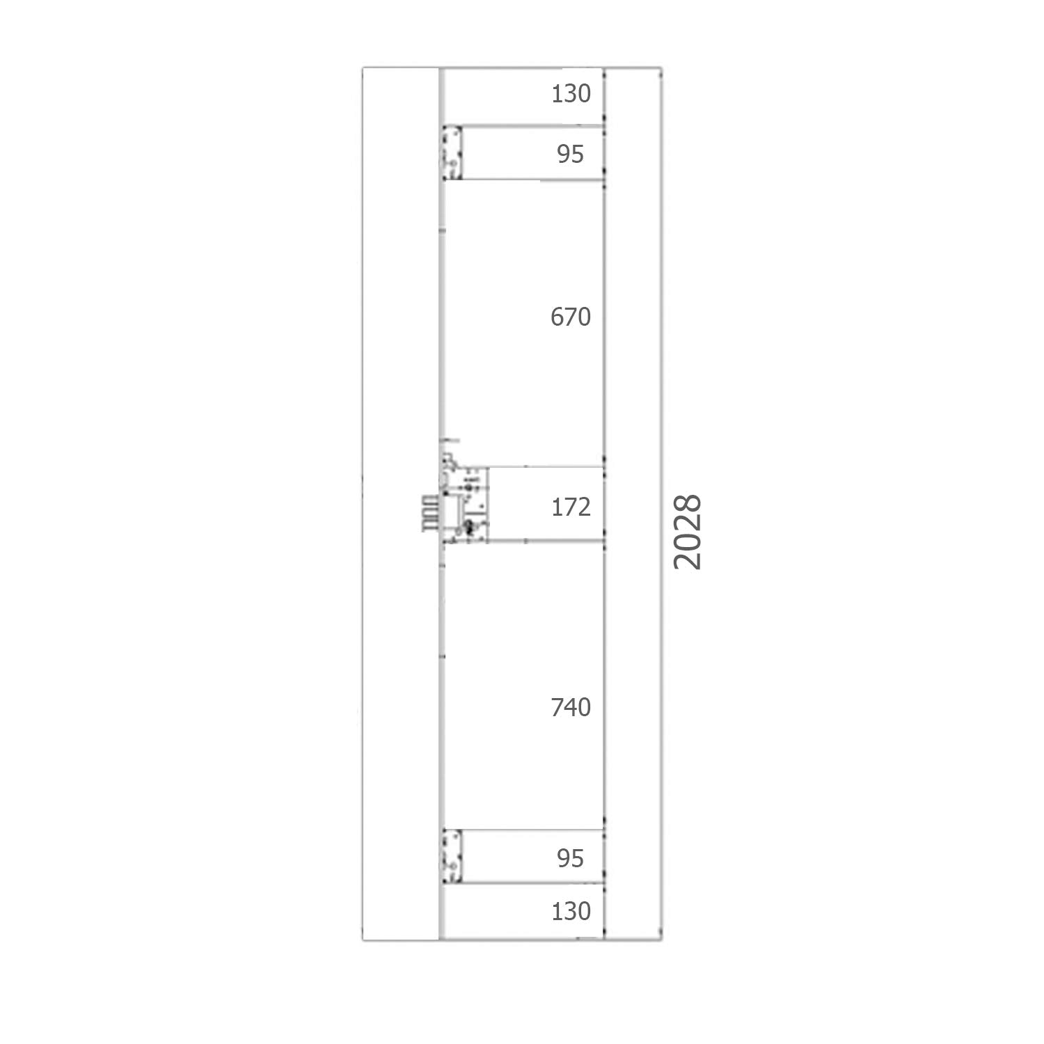 YALE 8922-80 AL YL6 70 cc M3 Cerraduras