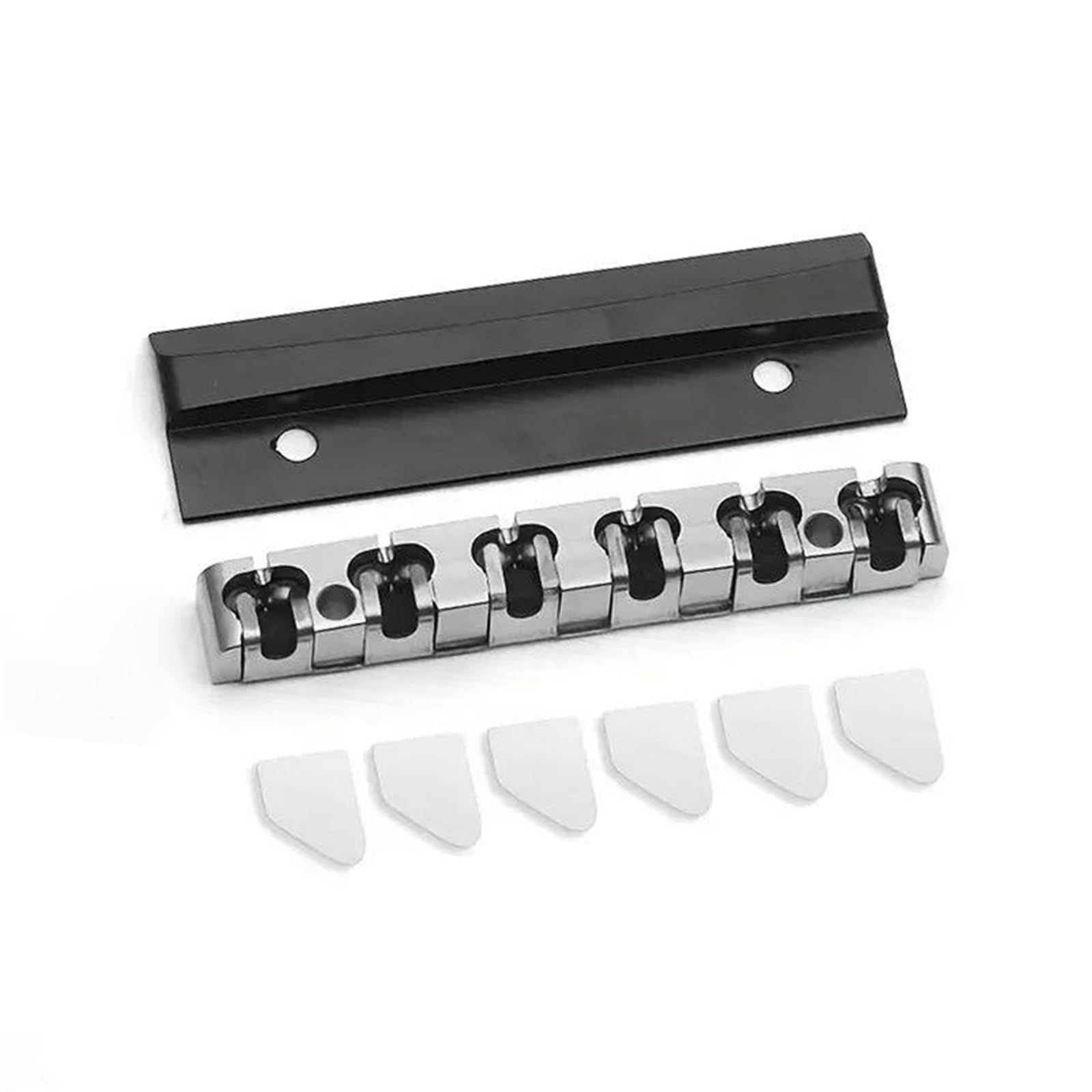 Dorosły Nakrętka Gitary Zamiennik Do Gitary Elektrycznej 43mm Nakrętka Rolkowa Akcesoria Instrumentów Muzycznych Ze Stali Nierdzewnej