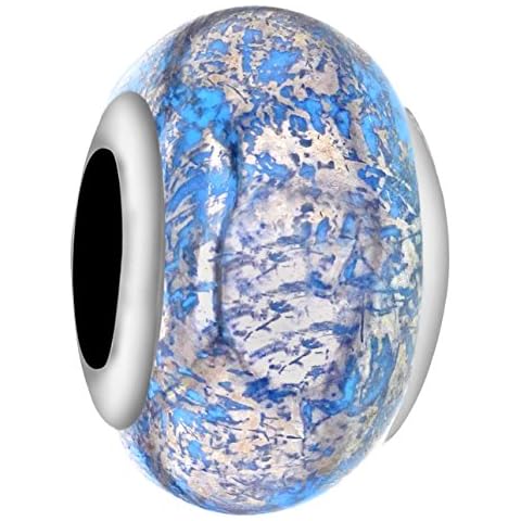 Tuscany Silver Charms Turquoise Bead Bracelet Cover
