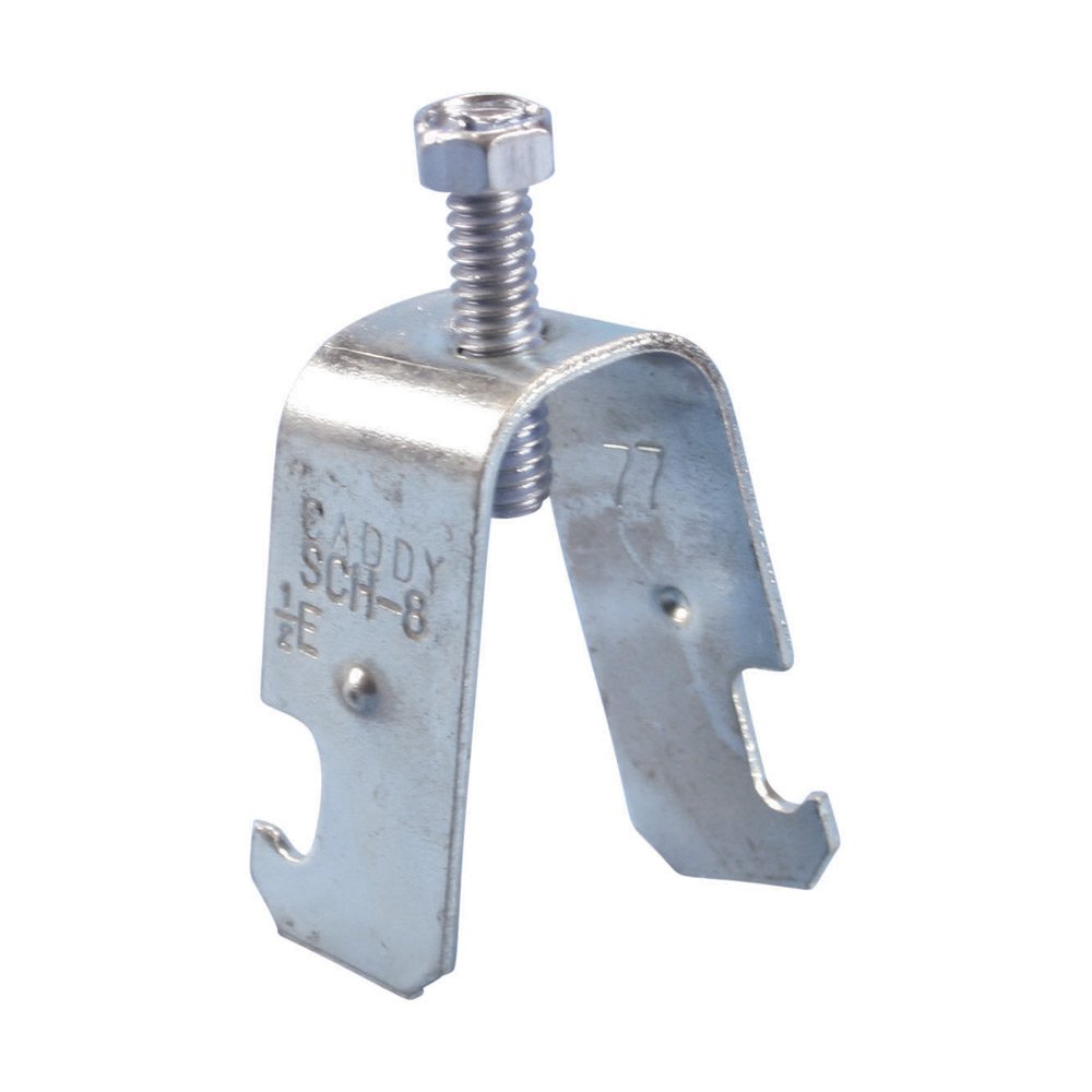 Erico SCH8 Electrogalvanized Steel 1-Piece Strut Clamp 1/2 Inch EMT Caddy