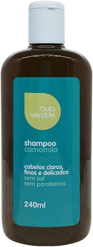 Shampoo de Camomila 240Ml, Bula Verdde