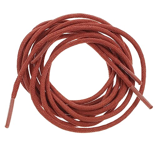 Healeved 1Par Cordones Encerados Redondos Para Negocios y Casual