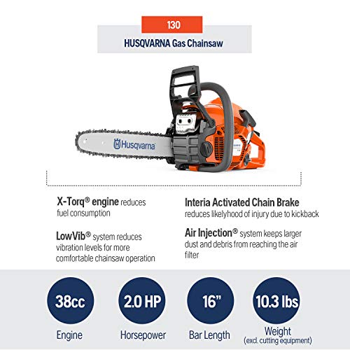 Husqvarna 130 Chainsaw - Image 4