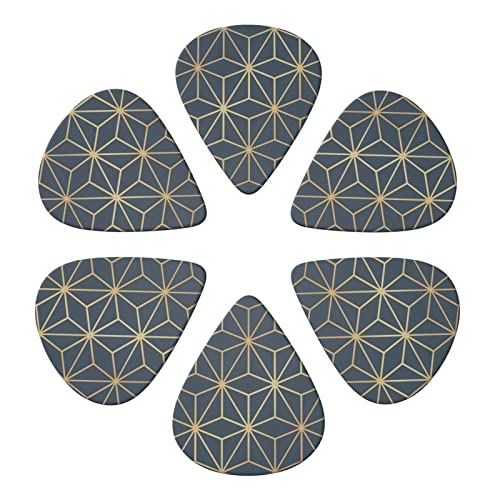 FUCVNPZ Lot de 6 médiators en celluloïd, géométriques, fins, moyens et lourds pour guitares acoustiques, électriques… - Les Beatles, Paul McCartney, John Lennon, RIngo Starr, George Harrison FUCVNPZ Lot de 6 médiators en celluloïd, géométriques, fins, moyens et lourds pour guitares acoustiques, électriques… – Image 3