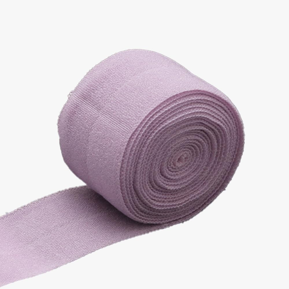 Leliafleury 2cm*5m Flat Elastic Band Sewing Elastic Band Stretchy Elastic Band for Sewing Knitting DIY Crafts, Purple