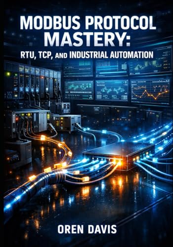 MODBUS PROTOCOL MASTERY: RTU, TCP, AND INDUSTRIAL AUTOMATION: Complete Guide to Serial RS-485, Ethernet Implementation, PLC Integration, and SCADA Communication for Engineers
