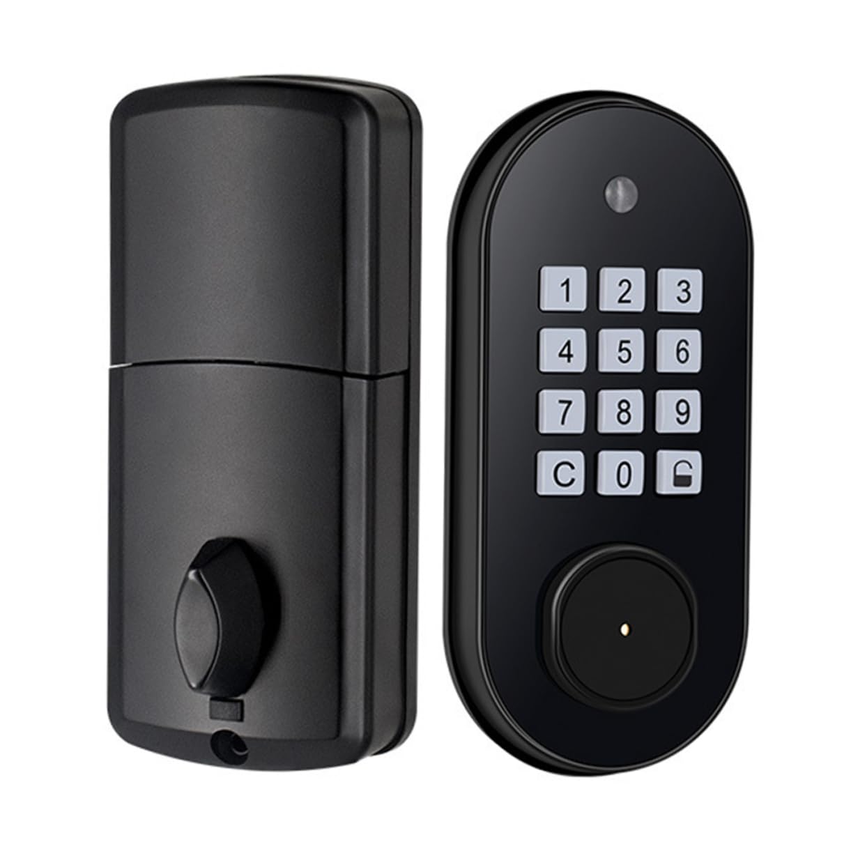 DOITOOL 1juego Cerradura Electrónica De Puerta Teclado Cerradura De Seguridad Keyless Cerrojo Instalación y Automática Por y Para Seguridad Del