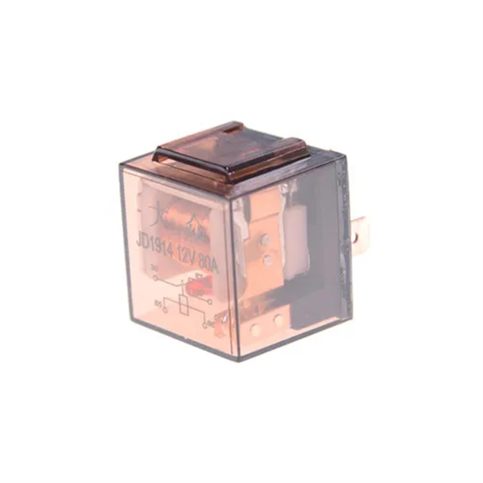 Wodoodporny przekaźnik samochodowy 12 V 80A 5 pin SPDT Urządzenie sterujące do samochodu przekaźnik samochodowy 12 V x 5 szt