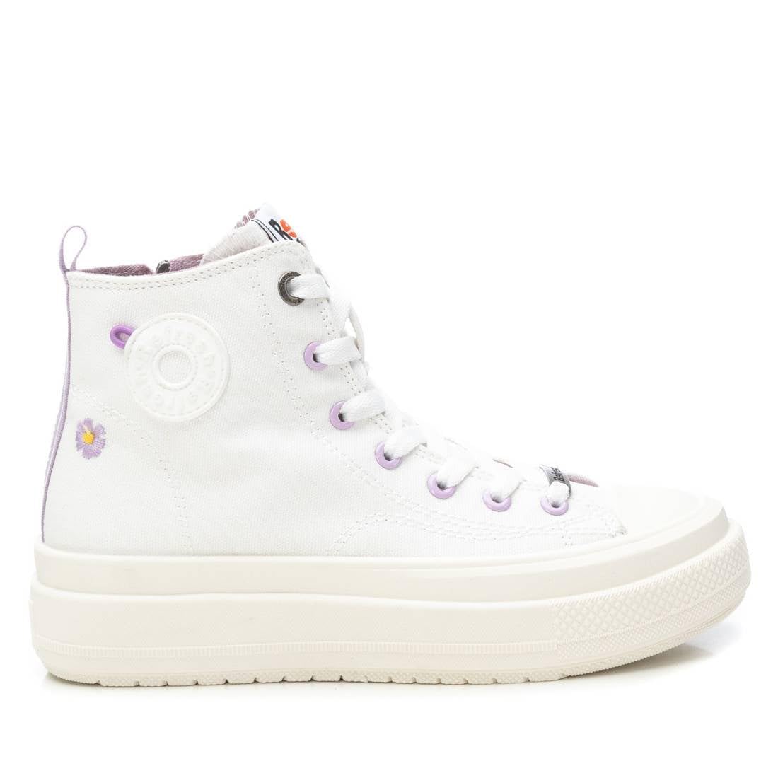 REFRESH - Zapatilla Mujer Blanco - Calzado Cómodo y Versátil - Moda casual - Modelo 17256103 (Talla 40)
