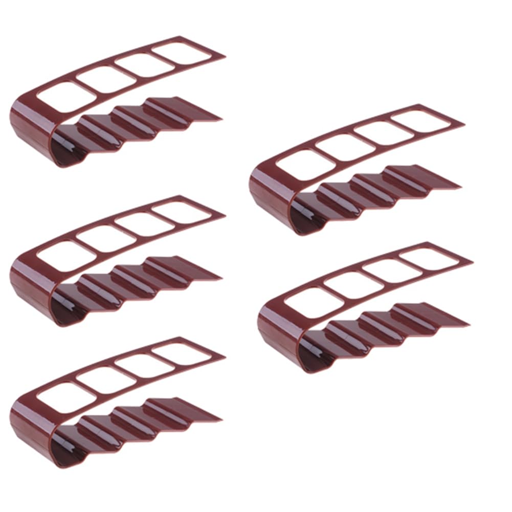 CTRLZS TV Remote Control Stand Household Appliances Remote Control Storage Rack Desktop Stand Living Room Brown