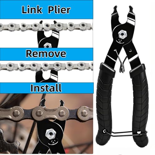 Kit de Reparación de Cadena para Bicicleta Chigadper All-in-One con Extractor, Alicates Multi-función y Medidor de Desgaste para Cadenas de 7-11 Velocidades y Bicicletas de Velocidad Única miniatura 3
