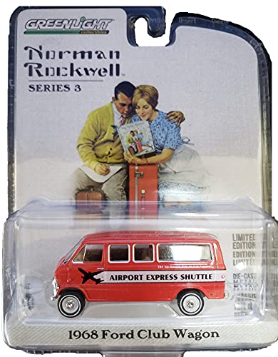 Modelo de vehículo Greenlight 1/64 Norman Rockwell 1968