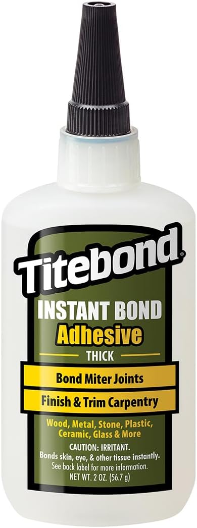 6221 Instant Bond Wood Adhesive (Thick, 2oz)