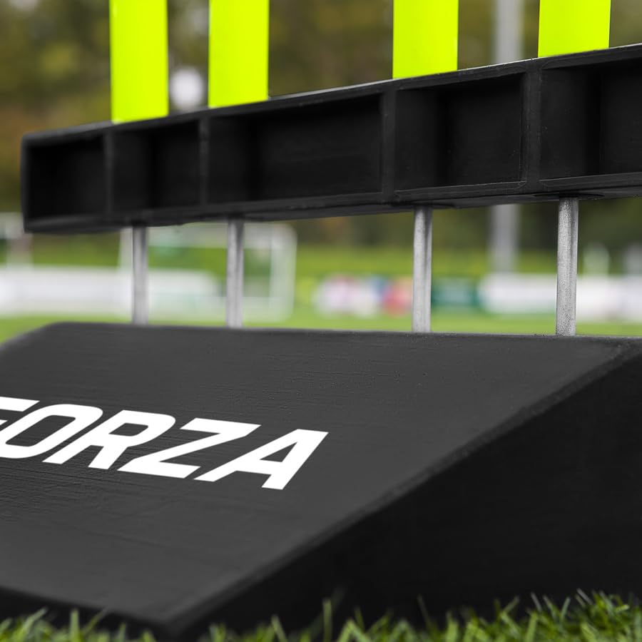 FORZA Basi per Sagome da Calcio | Due Stili | Attrezzature per Allenamento Tiri di Punizione E Passaggi | Pesi per Manichini Calcio Training