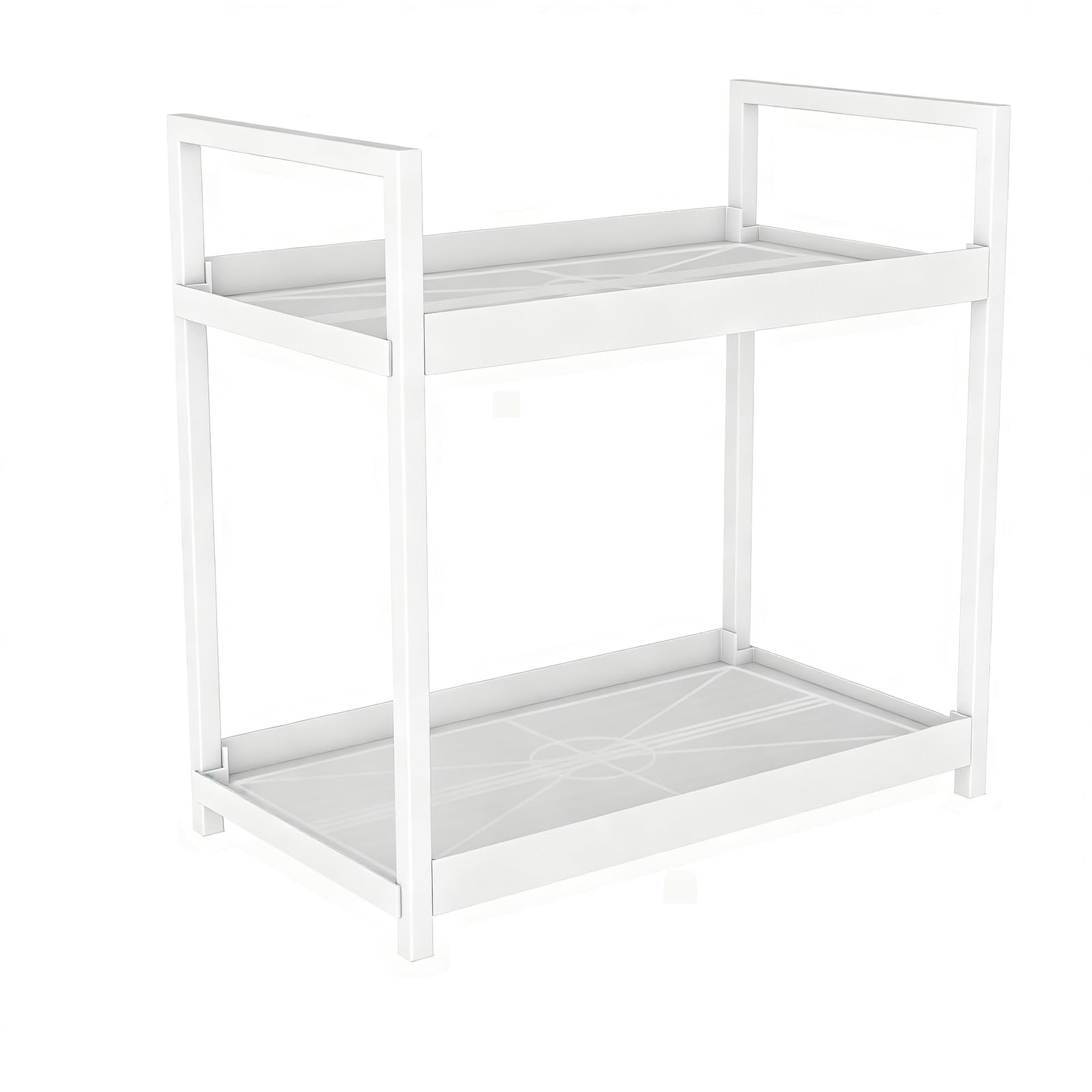 Zambuph Men's White Durable Bathroom Organizer Countertop And Bathroom Counter,