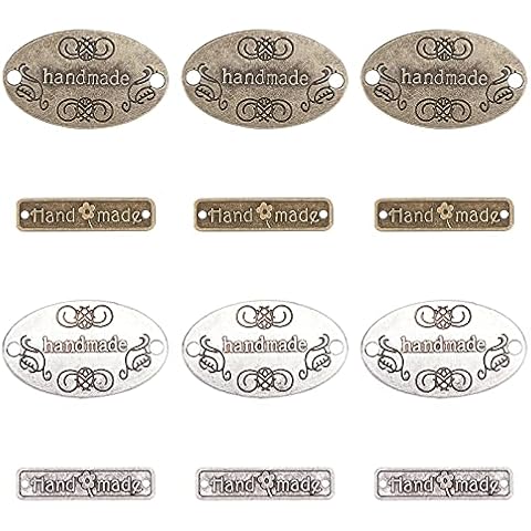 Etiquetas de Metal Hechas a Mano de Pandahall Cover