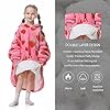 Aemicion Strawberry Blanket Hoodie Gifts for Kids,Oversize Sherpa Wearable Blanket,Cozy Sweatshirt Blanket for Girls #3