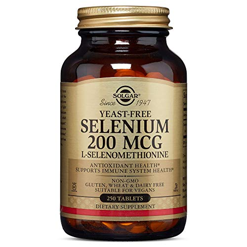 Solgar – Yeast-Free Selenium 200 mcg, 250 Tablets