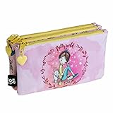  Busquets Estuche Escolar Triple Pretty by